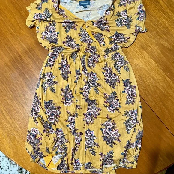 ModCloth Gold Dress